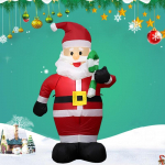 3 stiilset &otilde;ues kasutatavat t&auml;ispuhutavat j&otilde;uluvana LED-tuledega hiiglaslik tegelaskuju, j&otilde;uluaia kaunistuse rekvisiidid AU Plug punane