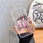 Chocola Nekopara anime l&auml;bipaistev pehme telefoni&uuml;mbris iPhone 11 13 12 14 x xs xr pro max mini plus iphone 12 pro max