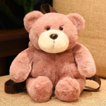 &Uuml;hes t&uuml;kis 40 cm armas pehme m&auml;ngukaru pl&uuml;&uuml;sist seljakott t&auml;idisega loomade m&auml;nguasjade hoidmiseks s&uuml;nnip&auml;evaks j&otilde;ulukingitus t&uuml;drukutele poistele naistele 40cm