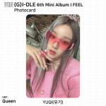 (G)I-DLE G-IDLE IDLE 6. minialbum I Feel Photocard Polaroid ID-kaart MIYEON Yuqi - Photocard (Q)