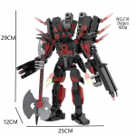 Ehitusplokk Titan Clock Man 2.0 Operaator Speakerman Drill Man Bricks Model
