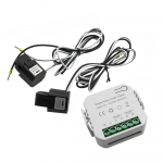 80A nutikas kahesuunaline kahepoolne Wi-Fi energiamonitor koos 2 tk 80A CT voolutrafo klambritega 80A