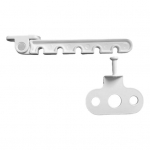 Ventilatsioon Metal Kasulik Lapsekindel V&auml;ltida tugevat tuult Akende piiraja aknakork valge