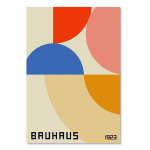 Abstraktsed Bauhausi n&auml;ituse plakatid Moodne geomeetriline Jaapan P&otilde;hjamaade seinakunst L&otilde;uendimaaling Prindib pilte elutoa sisekujunduseks 50x70cm No Framed