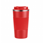 380ML/510ML reisikohvikruus roostevabast terasest termokruus lekkekindel auto trummel vaakumkolvid kaasaskantavad isoleeritud pudelid 401-500ml punane