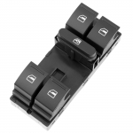 Elektriline juhipoolse elektrilise akna juhtl&uuml;liti roheline Skoda Fabia 2 Octavia 1Z Roomster Superb Yeti 1Z0959858B 1Z0 959 858B jaoks must