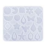 Isikup&auml;rastatud ripatsid silikoonvormi loomine Paindlik tarvikute ripatsi silikoonvorm ehtestuudiote ja koduk&auml;sit&ouml;&ouml; jaoks 1