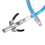 Vastupidav m&auml;&auml;rde&uuml;henduse lukustusotsik k&auml;sitsi pneumaatilise elektrilise m&auml;&auml;rdep&uuml;stoli siduri kiirvabastusega m&auml;&auml;re NPTI/8 10000PSI 2