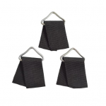 30 tk Batuudi kolmnurkne pannal koos rihmaga Tugeva t&ouml;&ouml;v&otilde;imega galvaniseeritud terastraadist metallist kolmnurkne V-kujuline r&otilde;ngas lastele batuut Sets