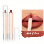 1 tk kauakestev huulelainer pliiats Makeup huule kosmeetiline matt pehme sile huulepulk naiste meigi jaoks 6#