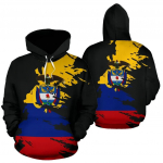 Colombia rahvuslik embleem Kaart Graafilised dressipluusid Lipp Hibiscus Lilled Pusad Meestele R&otilde;ivad R&uuml;&uuml;tli dressid Naiste kapuutsiga topsid S