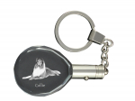 Collie Rough, Long-Haired Collie - pendant with a photo of a dog, crystal key ring in a gift box, a unique gift by Art-Dog
