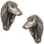 Saluki, Persian Greyhound, Arabian hound, Gazelle hound - Dog statue, hanging bust, unique decoration for dog lover by Art-Dog brand
