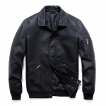 Spring and Autumn Youth Leather Jacket Fashion Trend Simple Versatile Personalized Men's Jacket M must