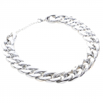 Teddy Bargo Prantsuse koer Bully- kuldkett, v&auml;ike ja keskmine koera kaelarihm lemmikloomade kaelakee ehtetarvikud One Size h&otilde;be