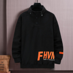 Suures suuruses 11XL Meeste S&uuml;gis Talvine Paks Pusa Stand Krae Pusad Meeste Mood vabaaja Pullover 11XL must