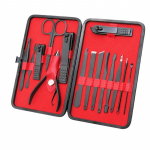 Manik&uuml;&uuml;ri k&uuml;&uuml;nek&auml;&auml;ride pedik&uuml;&uuml;ri komplekt Kaasaskantav reisih&uuml;gieenikomplekt roostevabast terasest k&uuml;&uuml;nel&otilde;ikuri t&ouml;&ouml;riistakomplekt 7 pcs