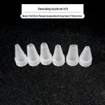 Komplektis 6 plastikust Bicai kaunistusd&uuml;&uuml;si, mida saab ise teha kreemja telefoni&uuml;mbrise kaunistamiseks