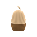 1Pc Facial Beauty Ice Grid, Silicone Roller Mold, Ice Ball Tray and Ice Cubes in One, Lifting the Skin and Soothing Acne Redness pruun