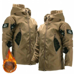 Talvine &otilde;uejope &uuml;likond Meeste pluss sametist paksu tuulekindla jopega m&auml;gironimis&uuml;likond L