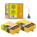Luksuslik viirukipakk, milles on 2 naturaalset viirukikoonust Devotion Pack I eripakend (80 Orgaaniline viirukikoonus | 2 l&otilde;hna - Tulsi & Jasmine)