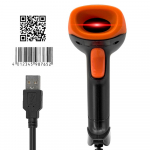 Pihuarvuti 1D2DQR v&ouml;&ouml;tkoodiskanner USB juhtmega v&ouml;&ouml;tkoodilugeja k&auml;sitsi pidev skannimine CMOS-kujutis