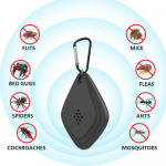 Avaleht Mosquito Repellant Outdoor Ultraheli elektrooniline Roach Control USB Laetav