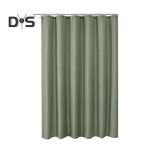 1 komplekt konksudega du&scaron;ikardin Vahvlitekstuur Saadaval mitmev&auml;rviline Paks lina Lihtne paigaldus Hooldus Hotell Telkimine Vannituba Haagissuvilad Du&scaron;ikardin 180x180cm valge