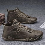 Moodsad mokassiinid pehmest nahast kingad meestele Lamedad Meeste vabaajajalatsid Mood 2024 Odav v&auml;ljam&uuml;&uuml;k Korea stiil Klassikaline Originaal Slip-on PU 44 black