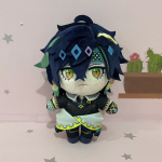 Anime Kinich Cosplay Plush nukum&auml;nguasi 20cm Genshin Impact Turnfire Hunt tegelane armas pehme t&auml;idisega padi s&uuml;nnip&auml;evakingitus Kinich