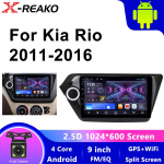 Juhtmeta CarPlay Android Auto raadio KIA RIO 3 jaoks 2011-2016 auto multimeediumipleier 2din Autoradio FM RDS GPS Bluetooth 4 core 1GB+32GB carplay