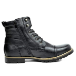 Meeste metallist Martin saapad Metallist kahekordse lukuga Mootorratta pahkluusaapad Meeste nahast Briti pahkluusaapad Botas Zapatos Para Hombres 38 must
