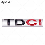 3D metallist TDCI t&auml;htede auto tagumise pagasiruumi embleemi m&auml;rgi kleebised Kuga Exploreri transporditarvikute jaoks Style-A