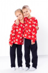 Sleepwear (unisex) &ldquo;Family look&rdquo; Winter 6076-024 HC 92 amarant