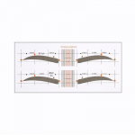 Kulmude kujundamise t&ouml;&ouml;riistade komplekt: Sirgete kulmude kaardid ja kleebised Flirtatious Eyebrows