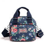 Naiste Crossbody kott Kaasaskantavad naiste &otilde;lakotid, tr&uuml;kitud lilledega nailonist messenger kotid Mitme taskuga naiste k&auml;ekotid