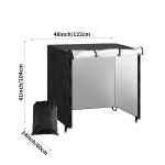 Kaminapuude hoidla kate v&auml;listingimustesse veekindel tuule-/lumekindel k&uuml;ttepuude katte hoiustamiskoht terrassile aeda tagaaeda Oxfordi kangas