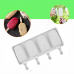 Silikoonist j&auml;&auml;massivalmistaja, 4-lahtriline vorm pulgakomm. One Size