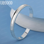 925 Sterling Silver Silver 8mm reguleeritav k&auml;ev&otilde;ru Mood Pulma Ehted 67MM