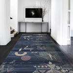 Kaasaegne esiku pikk vaipkaunistus Kodusaal Trepp Vahek&auml;ik Vaip r&otilde;du Koridor L&auml;bik&auml;ik Libisemiskindlad matid 60cm * 100cm