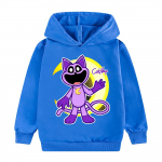 Laste 3D kapuutsiga pusa Smiling Critters pullover Laste kampsun 160cm sinine