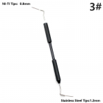 1 tk hambaravi Endo Buchanani k&auml;sipistikuga t&auml;iteinstrument NITI ots #0 #1 #2#3 Endodontilised hambaarsti hambaravi t&ouml;&ouml;riistad 1PC 3