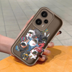 Pehme silikoonist ruudukujulise redeliga printimismustriga telefoni korpus, t&auml;iskaanega kaamera p&otilde;rutuskindel kaitse kummist &uuml;mbris Xiaomi Redmi jaoks Xiaomi Poco X5 5G must