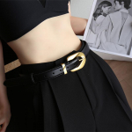 Saadaval Four Seasons rihma pandlaga reguleeritav &otilde;huke v&ouml;&ouml; Moodne sadu sobitunud &uuml;likond kleit kaunistus v&ouml;&ouml;rihm naistele 115cm must