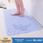 Veekindel vannitoa libisemisvastane matt koos iminappadega du&scaron;i ja tualeti jaoks 44x75