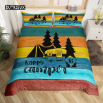 Maal&auml;hedane talumaja stiilis tekikott Vana lautukse uksega tekikott Pol&uuml;ester &Otilde;nneliku telkija tr&uuml;kk Must visandjoonistus tekikott EU single(135x200cm) yellow
