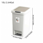 Majapidamispr&uuml;gikast Jalaga juhitav Jalaga juhitav kaanega pr&uuml;gikorv Sobib k&ouml;&ouml;ki Magamistuba WC Vannituba Elutuba 10L