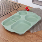 Plastikust &otilde;pilaste &otilde;htus&ouml;&ouml;gitaldrik, paksendatud s&ouml;&ouml;klakamber, toidualus Kukkumisvastane multiv&otilde;rk riisipann Kodune ristk&uuml;lik k&ouml;&ouml;git&ouml;&ouml;riistad roheline