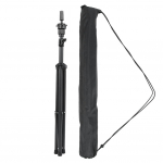 Reguleeritav matt &otilde;hukese toruga juukseparuka alus Mudelpea statiiv must juuksurikoolituseks