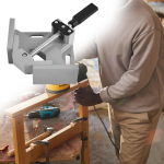 Reguleeritav nurgaklamber &uuml;he k&auml;epidemega 90-kraadise t&auml;isnurga t&ouml;&ouml; jaoks 1 Corner Clamp